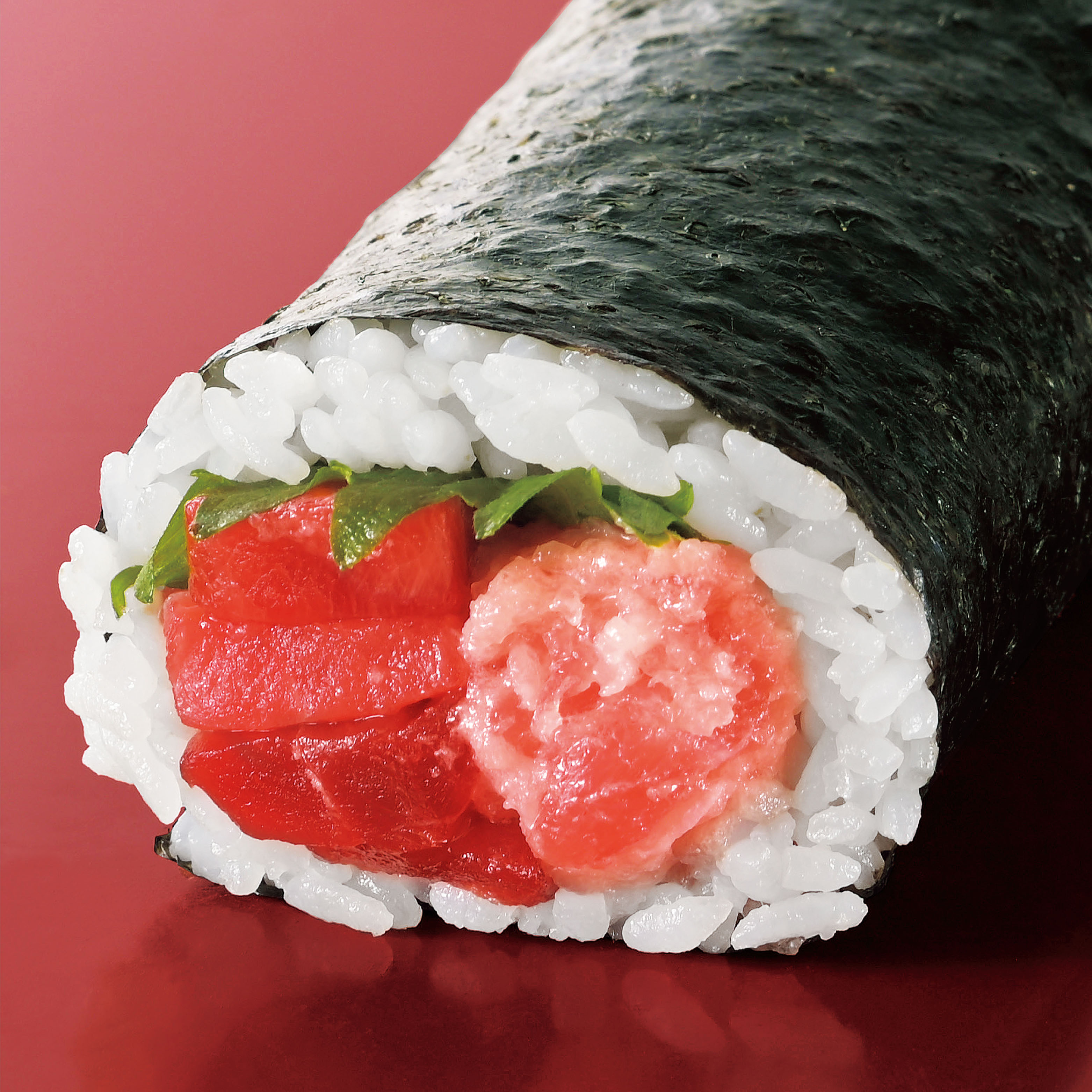 ３種のまぐろ尽くし巻